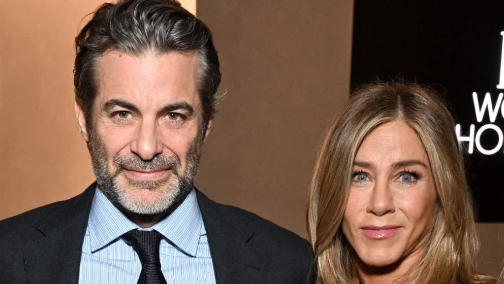 Jim Curtis and Jennifer Aniston