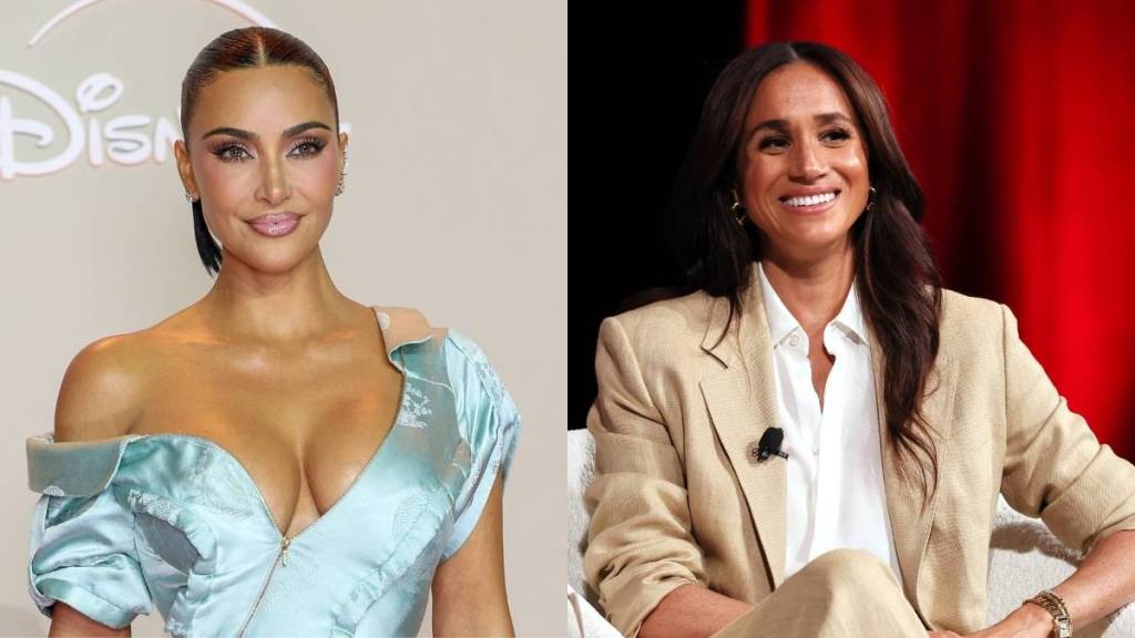 Kim Kardashian and Meghan Markle