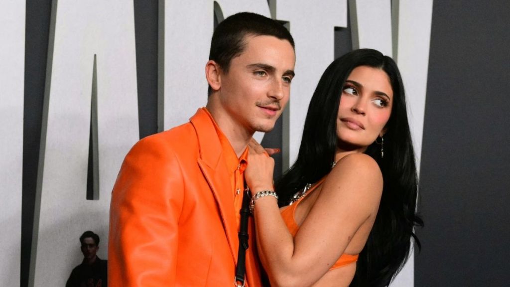 Kylie Jenner and Timothee Chalamet