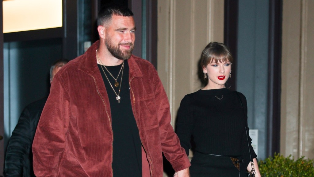 Travis Kelce Cheered on by Taylor Swift & Other Global Megastar