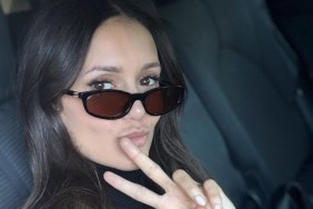 Nina Dobrev's Sparkly Miniskirt Is So Holiday-Coded