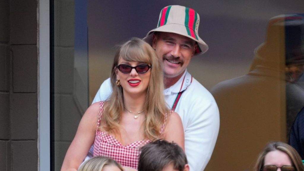 Taylor Swift and Travis Kelce