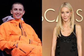 Timothée Chalamet, Gwyneth Paltrow