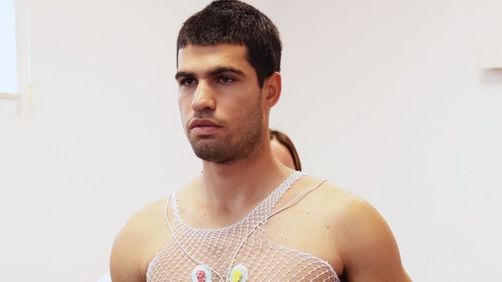 Carlos Alcaraz Training Shirtless Will Make Your Day