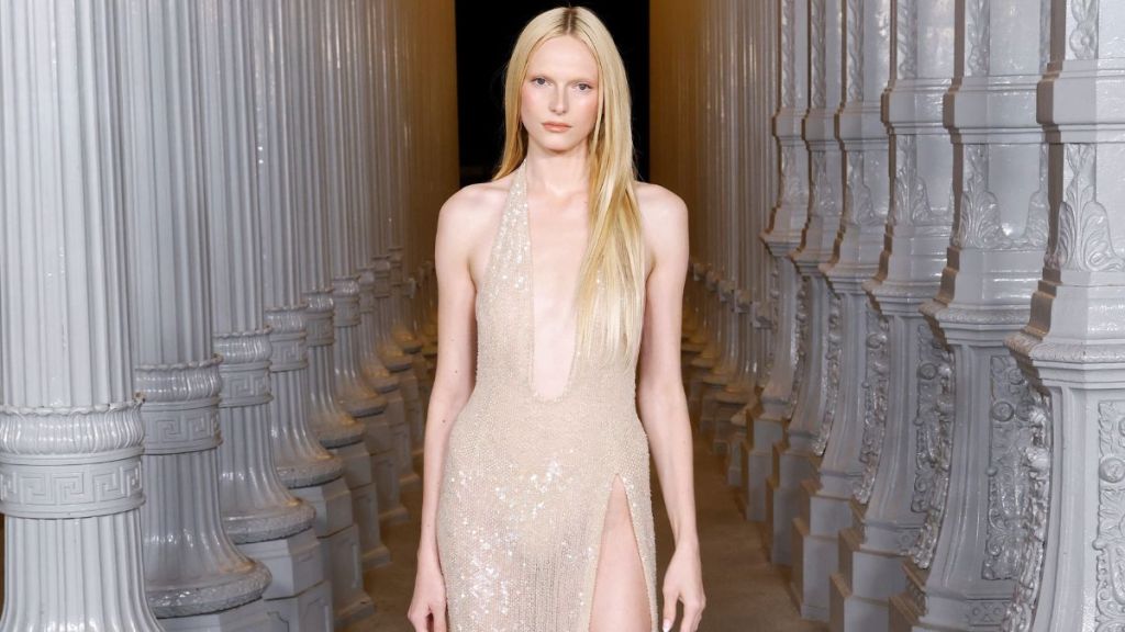 Alex Consani Stuns in Fully Sheer Top for Vogue