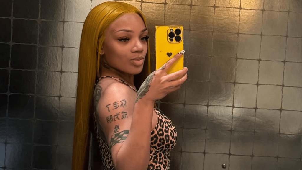 GloRilla's Tiny Top Plays up Her Fully Sheer Skirt in Photos