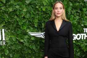 Jennifer Lawrence Wearing Thigh-High Slit Skirt Is Hard To Ignore