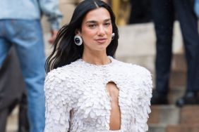 Dua Lipa's Paillette Minidress Comes With a Bold Cutout