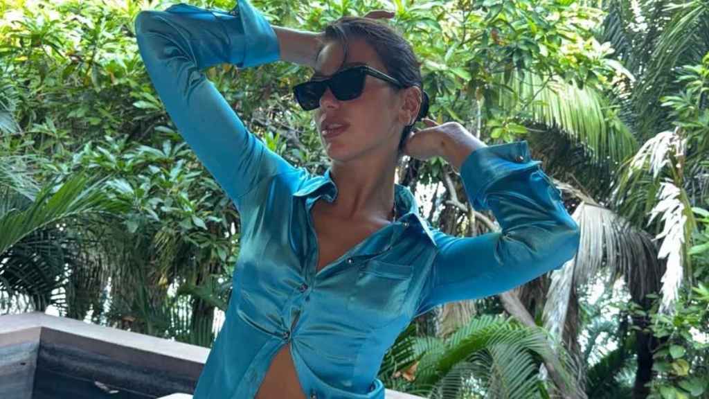 Dua Lipa's Micro Shorts Photos Look Spot-on With Unbuttoned Shirt