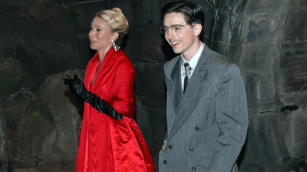 How Gwyneth Paltrow’s Kids Reacted to Timothee Chalamet Kiss