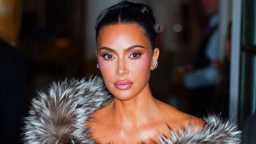 Kim Kardashian's Bold, Daring Strapless Black Dress Demands Attention