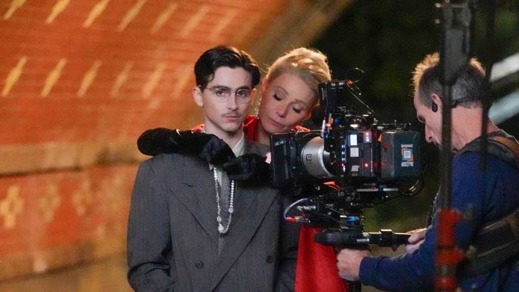 Gwyneth Paltrow and Timothee Chalamet