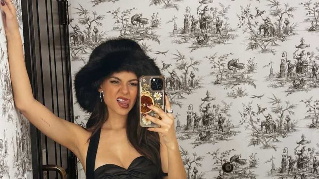Victoria Justice Sticks Her Tongue Out For Playful Selfie in Mini-Dress