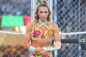 Charlotte Flair Looks 'Hot' in Denim Bra