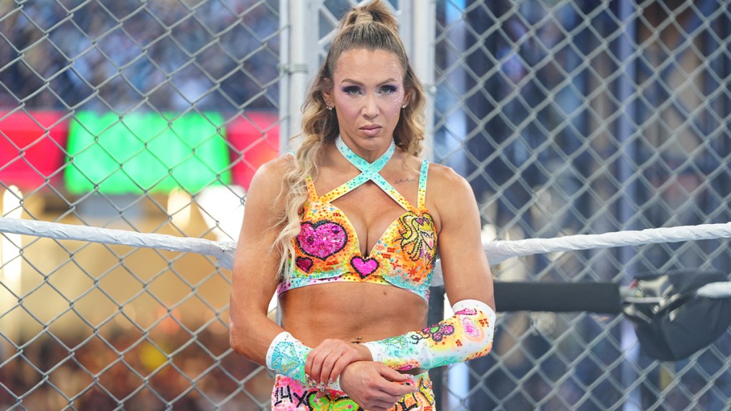 Charlotte Flair Looks 'Hot' in Denim Bra