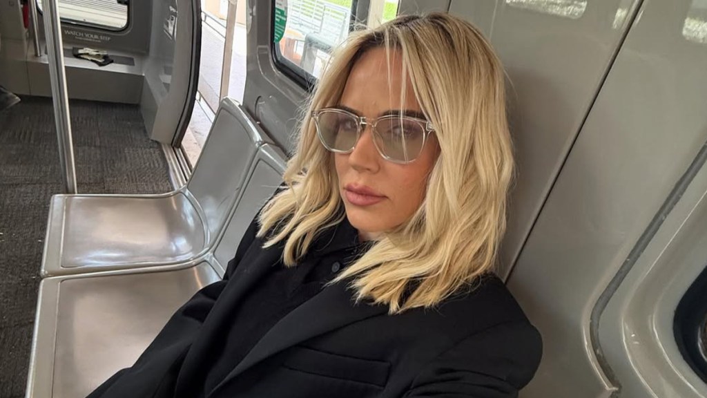 CJ Perry's Tiny PJ Shorts Video Shows Her Sipping Coffee in Bed