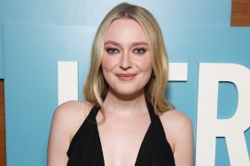 Dakota Fanning Wows in D&G Dress With Bold Neckline