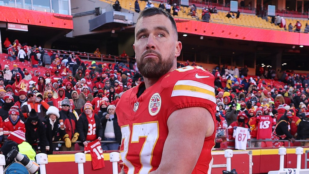 Travis Kelce Visibly Emotional After Chiefs’ Playoff Knockout