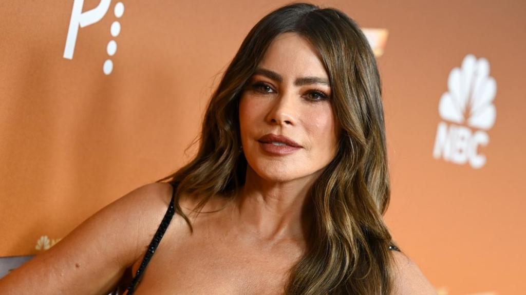 Sofia Vergara Shares Throwback Photo in Black Bikini