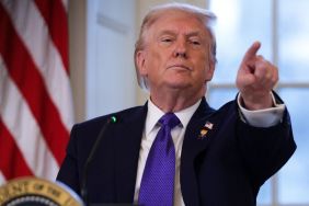 White House Reacts After Donald Trump Appeared to Flip off Heckler