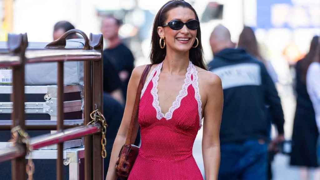 Bella Hadid's Lace Romper Look Is Major Chic Vibes