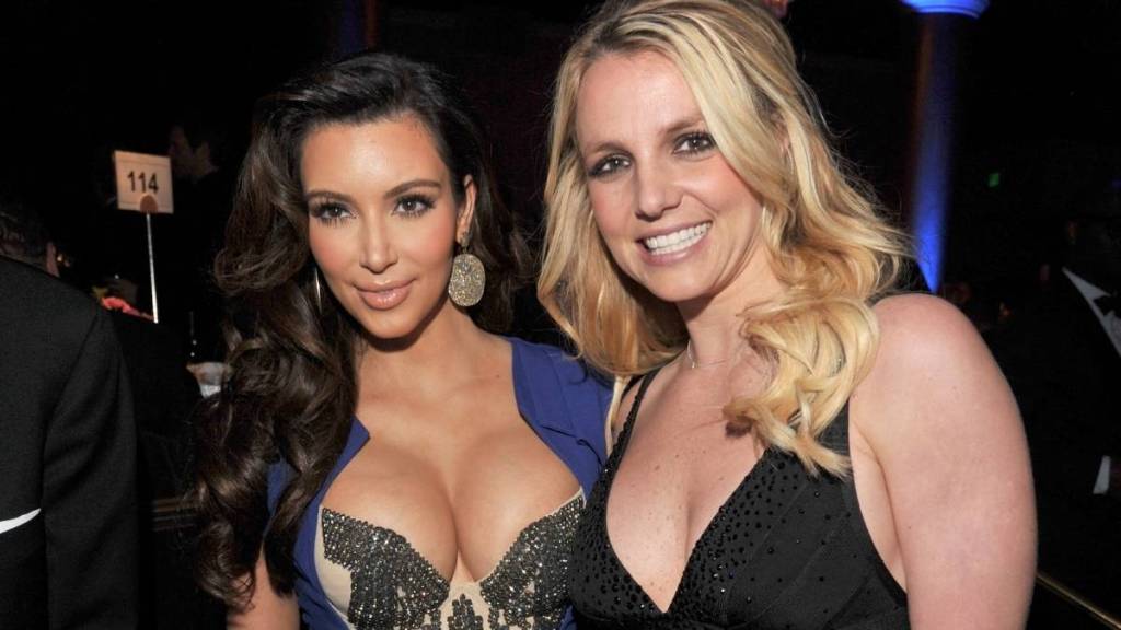 Kim Kardashian Calls Britney Spears a 'Doll' Amid Sleepover Talks