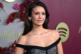 Nina Dobrev Wearing Off-Shoulder Dress Will Have All Eyes on Her