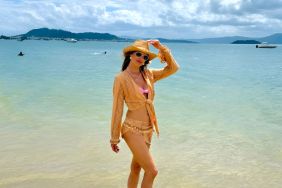 Alessandra Ambrosio Poses in Pink Bikini in Unmissable Photo