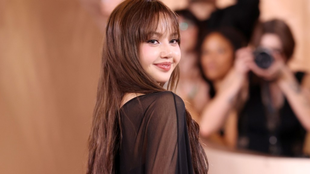 BLACKPINK's Lisa Looks 'Hot' in Sheer Black Dress