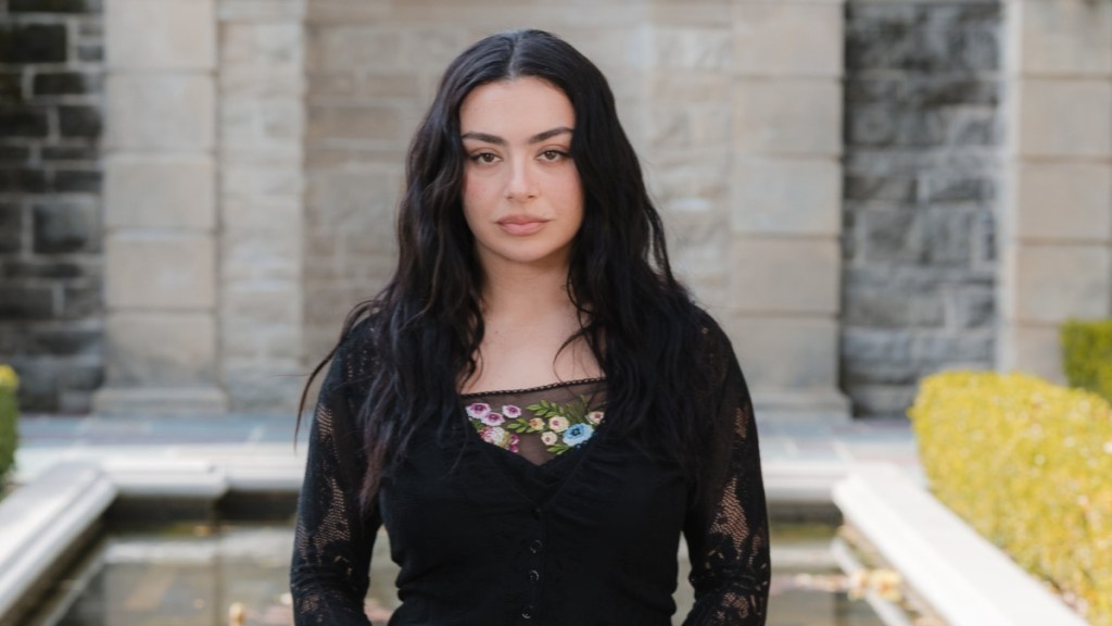 Charli XCX Opts for Bold Slip Dress After Movie Premiere