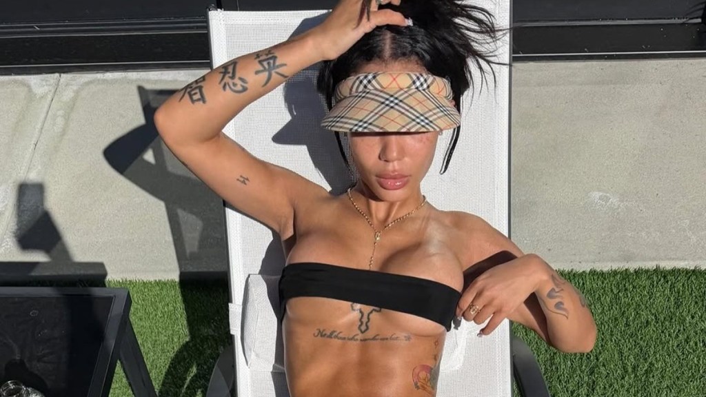 Coi Leray Rocks a Bikini Top That's No Wider Than a Belt