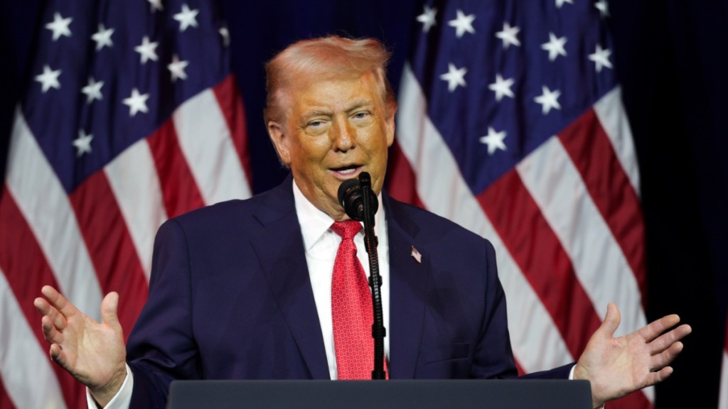 Donald Trump’s Apparent Pink Hair Has the Internet Calling Him ‘Barbie’