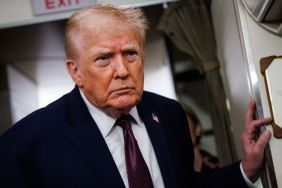 Donald Trump Jokes About ‘Grabbing’ Press Secretary During Rough Flight