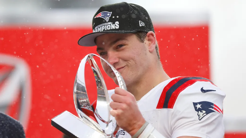 Patriots’ Drake Maye Listed in Injury Report Before Super Bowl Practice