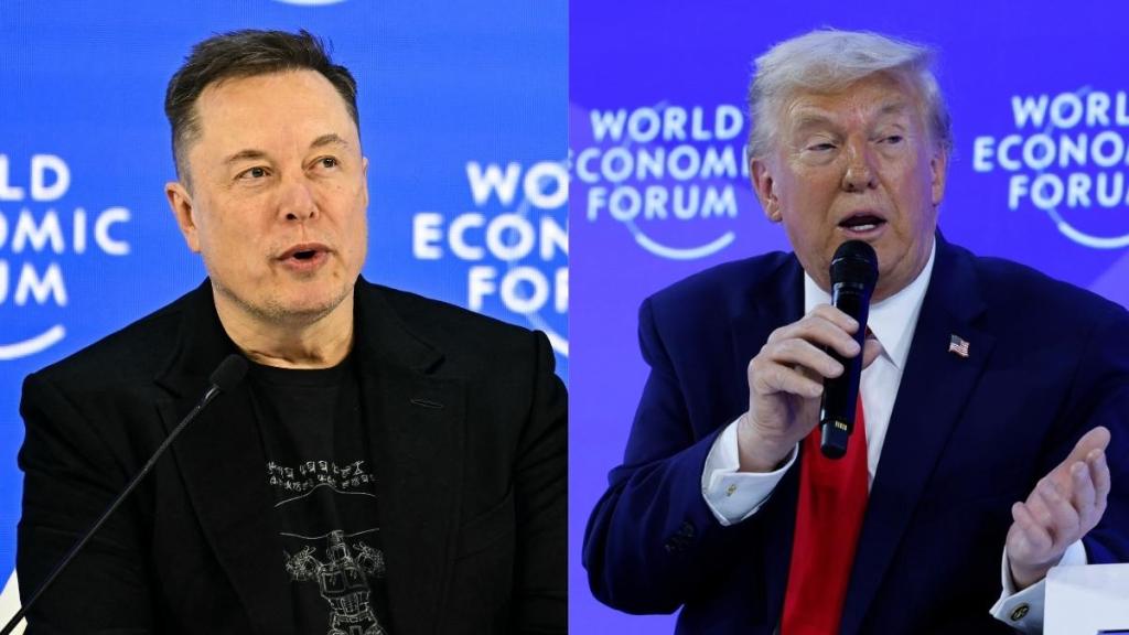 Elon Musk, Donald Trump