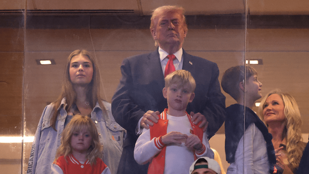 Donald Trump Attended CFP Championship For a Reason