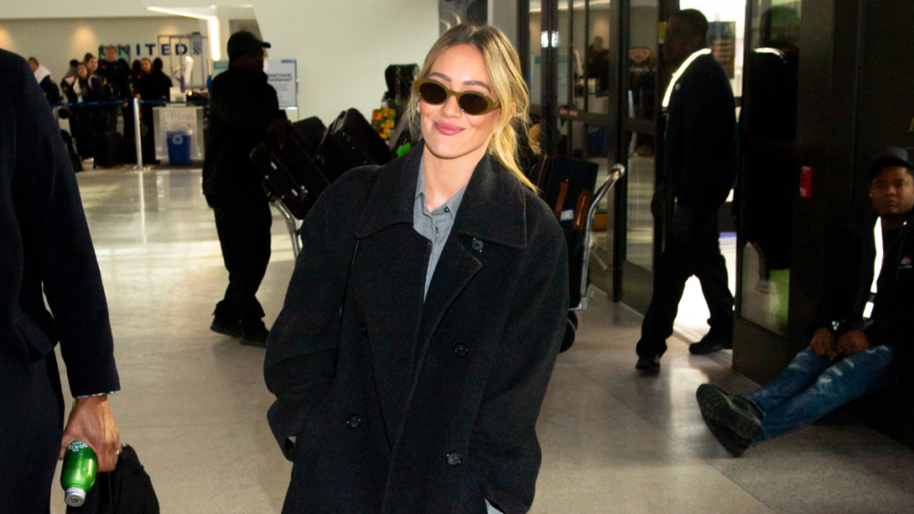 Hilary Duff's Strapless Minidress Features Massive Bow