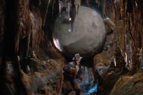 Indiana Jones boulder show accident