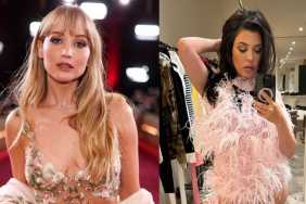 Jennifer Lawrence, Kourtney Kardashian