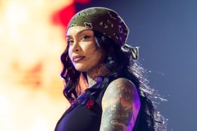 Kehlani Poses in Mini shorts in Concert Photos