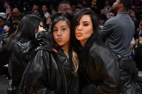 Kim Kardashian Cuts in on Daughter North's Instagram Live