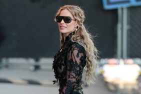 Margot Robbie Wows in Fully Sheer Dress for ‘Jimmy Kimmel Live’