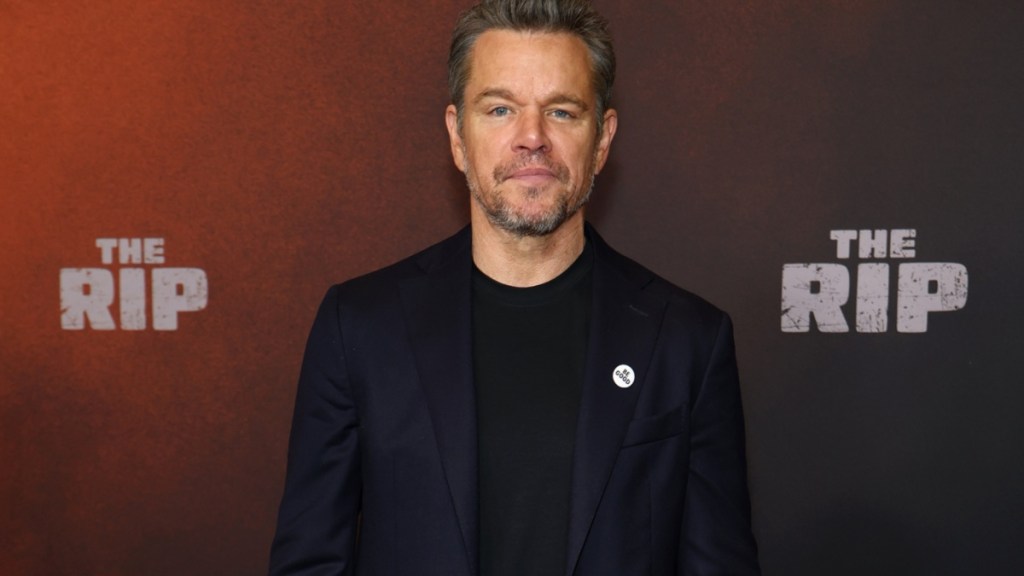 Matt Damon Roasted by Daughter at The Rip Premiere for This Reason