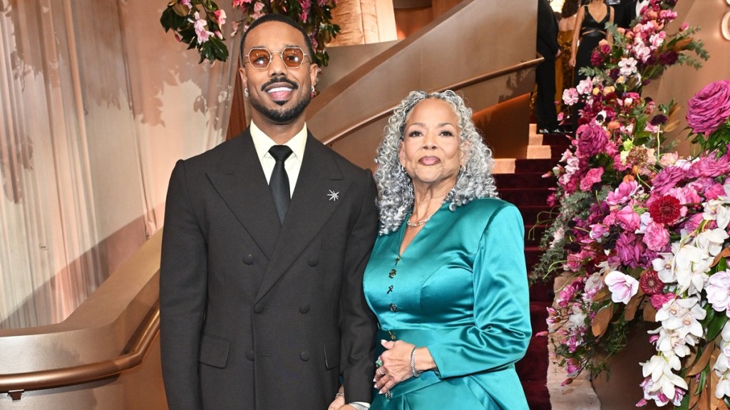 Michael B. Jordan's Mom Reacting to Nikki Glaser NFSW Joke Goes Viral