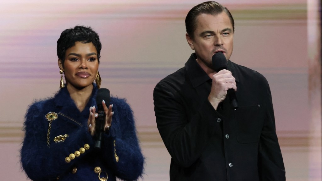 Leonardo DiCaprio Is Called 'Pops' by Teyana Taylor for a Reason