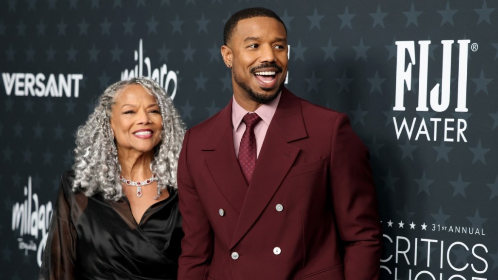Michael B. Jordan's Mom Is 'Used to' Women Lusting Over Him