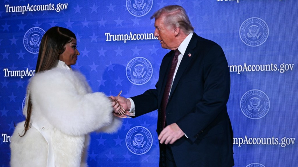 Donald Trump & Nicki Minaj’s Hand-Holding Video Goes Viral