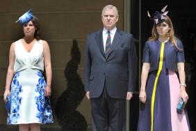 Prince Andrew, Princess Beatrice and Princess Eugenie