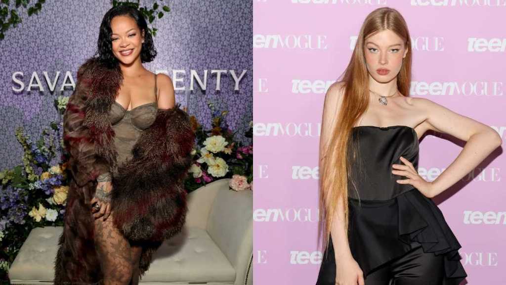 Rihanna Gets Elon Musk’s Daughter To Pose in Lingerie for Savage X Fenty