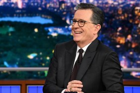 Stephen Colbert Mocks Donald Trump For Allegedly Flipping Off Heckler